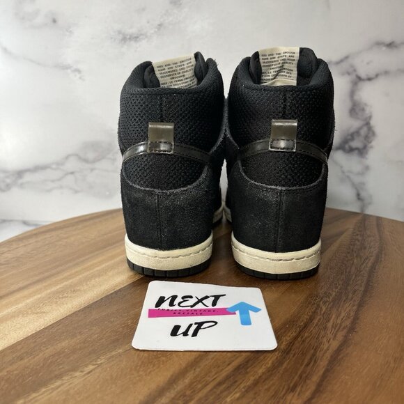 Nike Dunk Black wedge sneakers - Picture 4 of 9